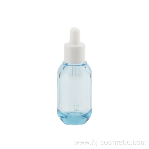 OEM/ODM high quality 15ML Blue essential oil bottle/squeeze dropper bottle with good price